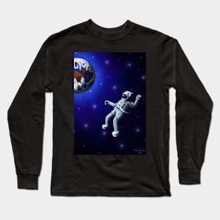 Ghosts In Space Long Sleeve T-Shirt